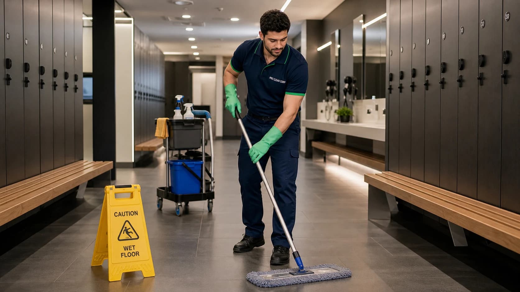 Gym Cleaning Overview Double Bay