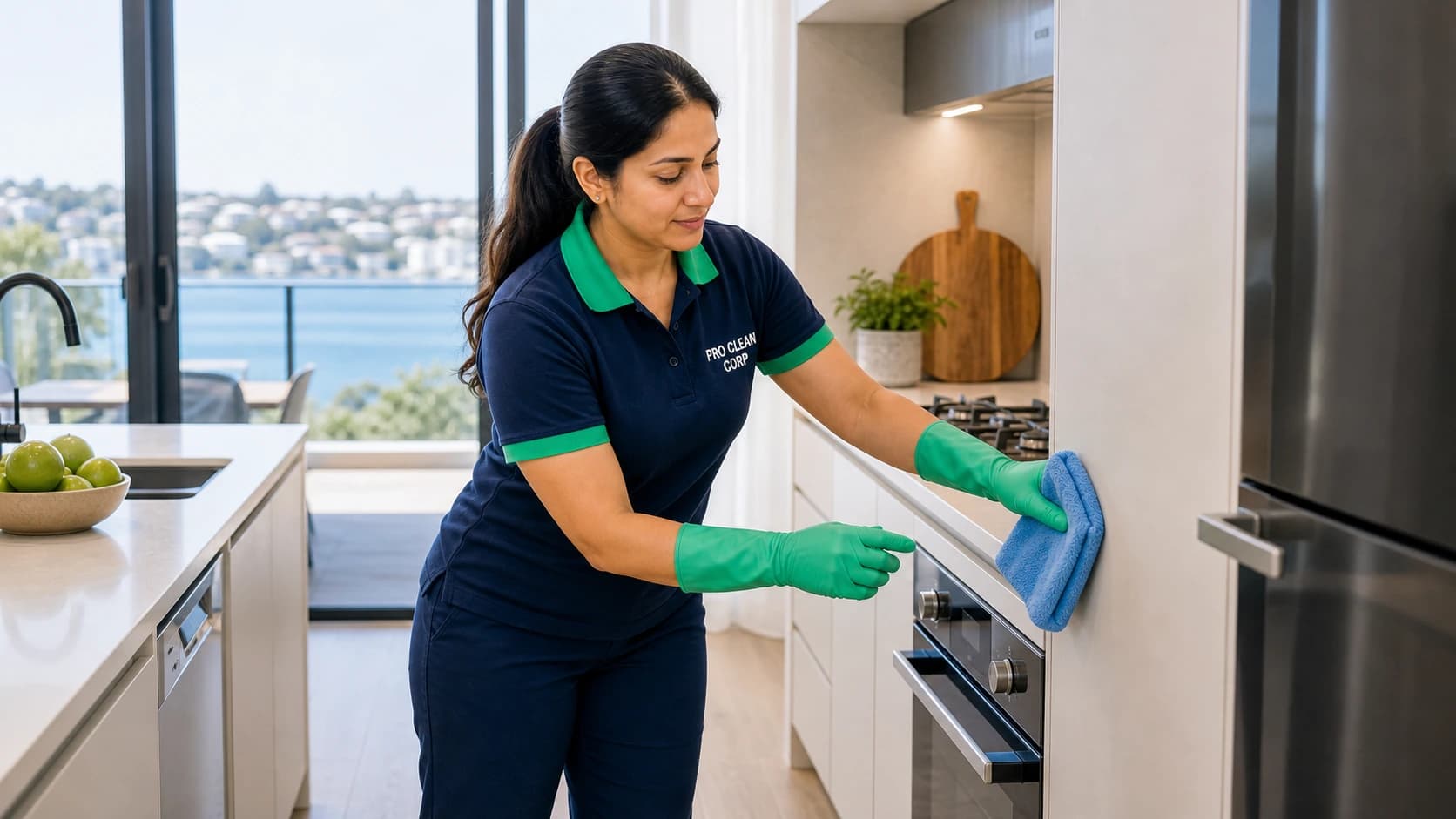 Our Cleaning Process in Action