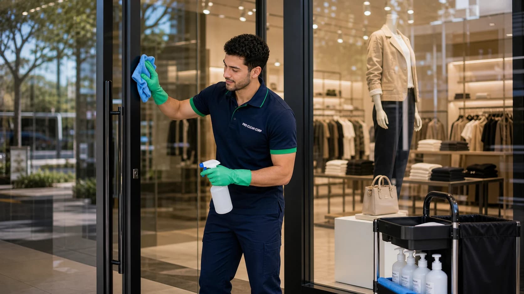 Retail Cleaning commercial cleaning services in Double Bay