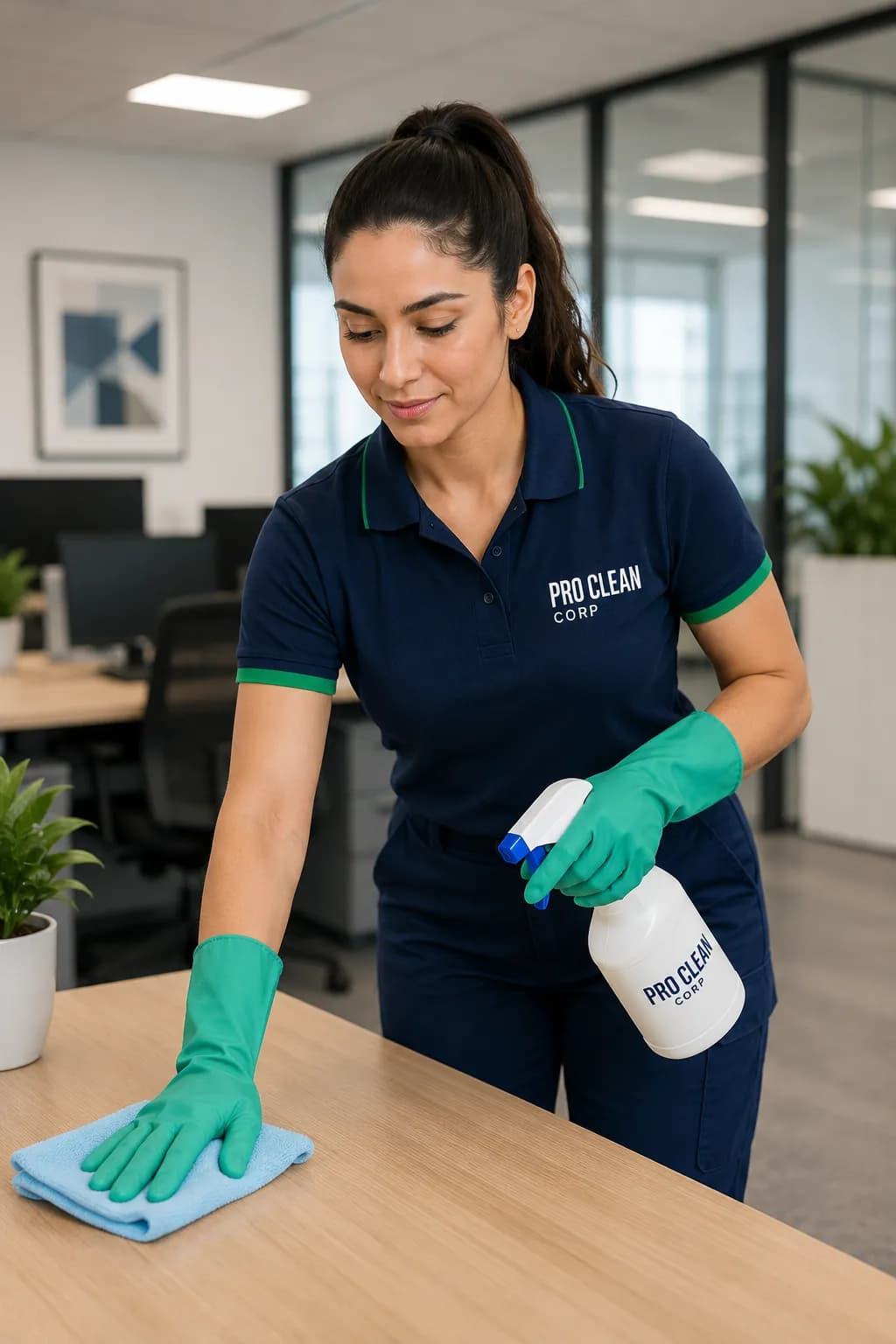 Professional commercial cleaning team Double Bay